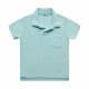 Light Blue Kids Toweling Polo
